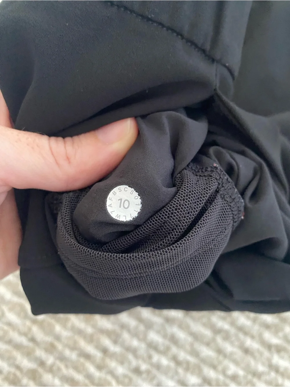 Lululemon On The Fly Short Black Woven
